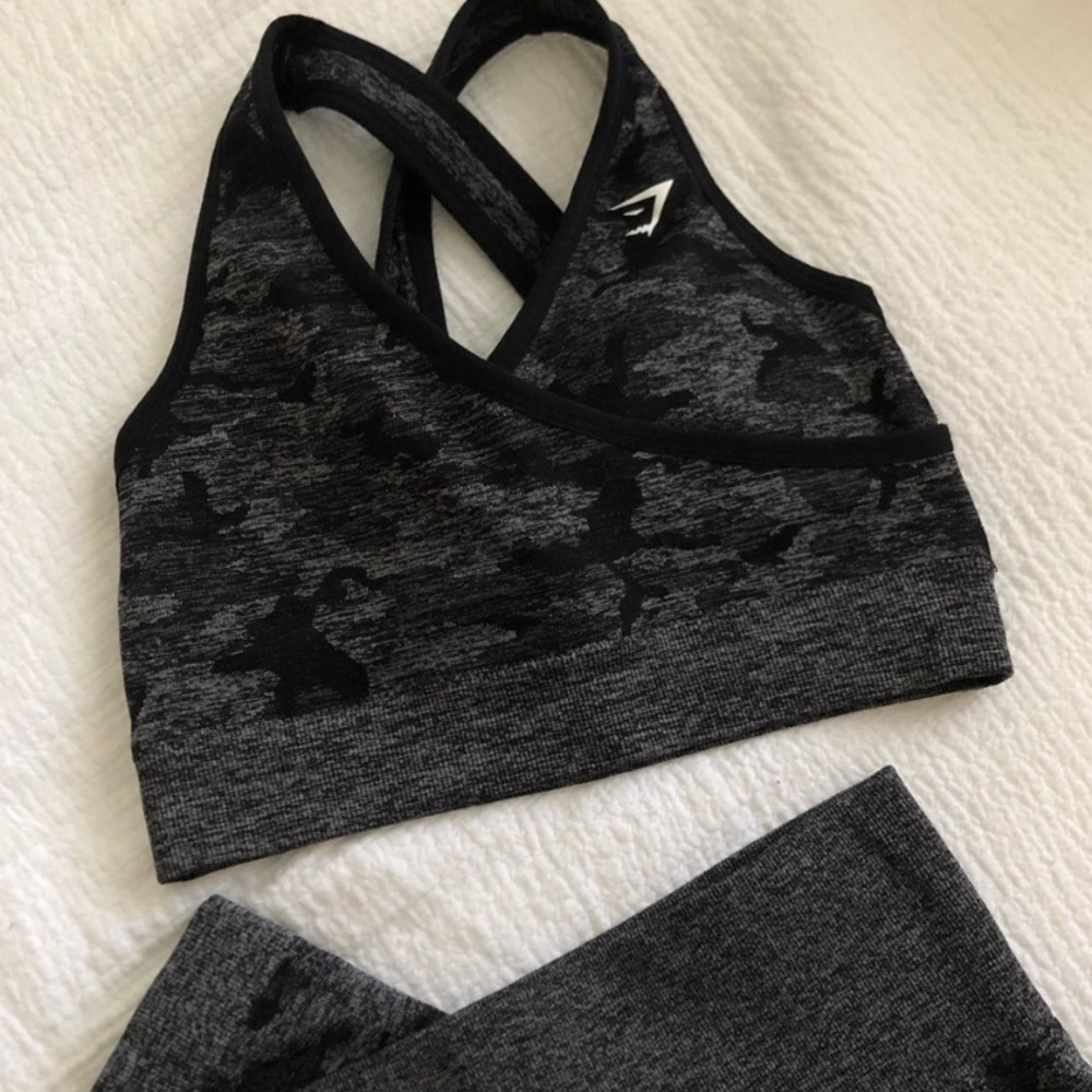 Camo Gymshark Sports Bra!